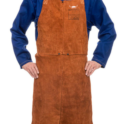 WELDAS apron Lava Brown(TM) length approx. 107 x width approx. 60 cm ( 8000076794 )