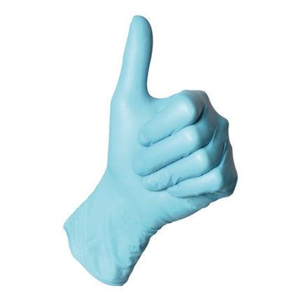 SEMPERMED Gant jetable SEMPERGUARD NITRIL XPERT SEMPERMED taille 7-8 bleu ( 8000140616 )