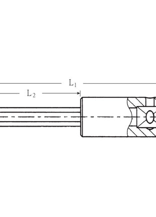 Inserto de llave de vaso STAHLWILLE 44 1/4″ 6 puntas (8000333136)