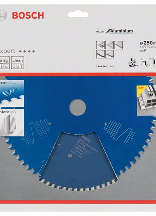 Hoja de sierra circular BOSCH diámetro exterior 250 mm número de dientes 80 HLTCG (8000342170)