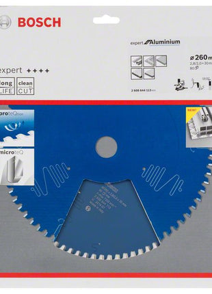 BOSCH Lame de scie circulaire Ø extérieur 260 mm nombre de dents 80 HLTCG ( 8000342171 )