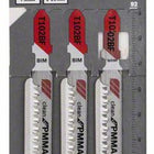 Hoja de sierra de calar BOSCH T 102 BF Clean para PVC L.92mm paso entre dientes 1,8mm (8000345990)