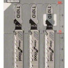 Hoja de sierra de calar BOSCH T 101 D Clean for Wood L.100mm paso entre dientes 4-5,2mm (8000346002)