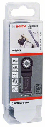 Hoja de sierra de inmersión BOSCH AIZ 32 APB Anchura 32 mm Profundidad de inmersión 50 mm ( 8000346222 )