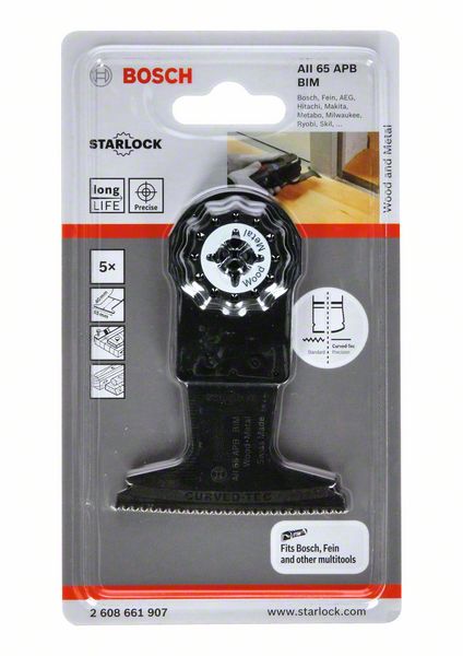 Lama da taglio a tuffo BOSCH AII 65 APB Larghezza 65 mm Profondità di tuffo 40 mm ( 8000346239 )