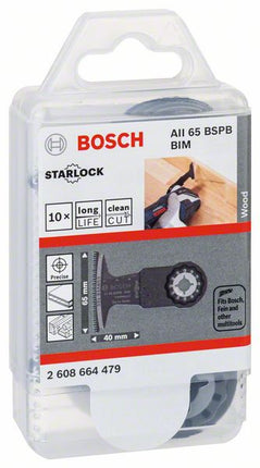 BOSCH plunge-cut saw blade AII 65 BSPB Width 65 mm Plunge depth 40 mm ( 8000346258 )
