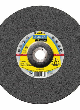 Disco de corte KLINGSPOR A 46 TZ Especial D230x1,9mm offset (8000353744)