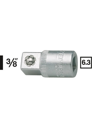 HAZET Vergrößerungsstück 858-1 Antrieb 1/4 ″ ( 8000461939 )