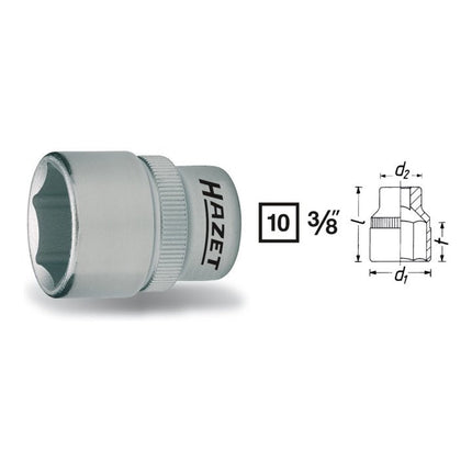 HAZET socket 880 3/8 ″ hexagon ( 8000466456 )