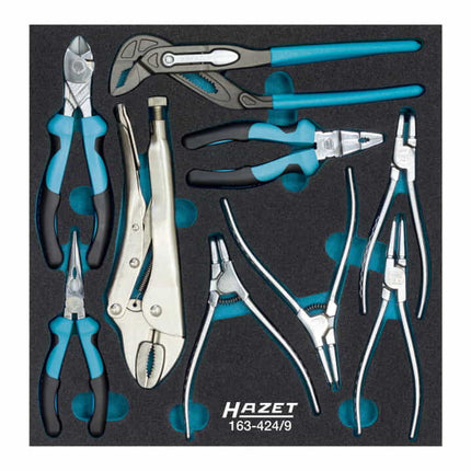 Modulo utensili HAZET 163-424/9 9 pezzi ( 8000468011 )