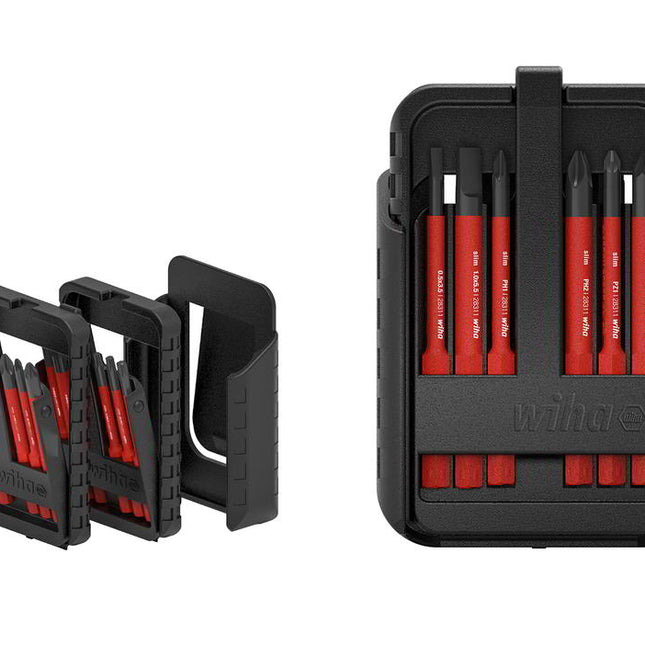 Set di lame intercambiabili WIHA slimBit elettrico 12 pezzi ( 8000482379 )