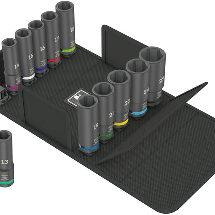 WERA Set di chiavi a bussola 8790 C Impattore Set profondo 1 11 pezzi 1/2 ″ ( 8000653980 )