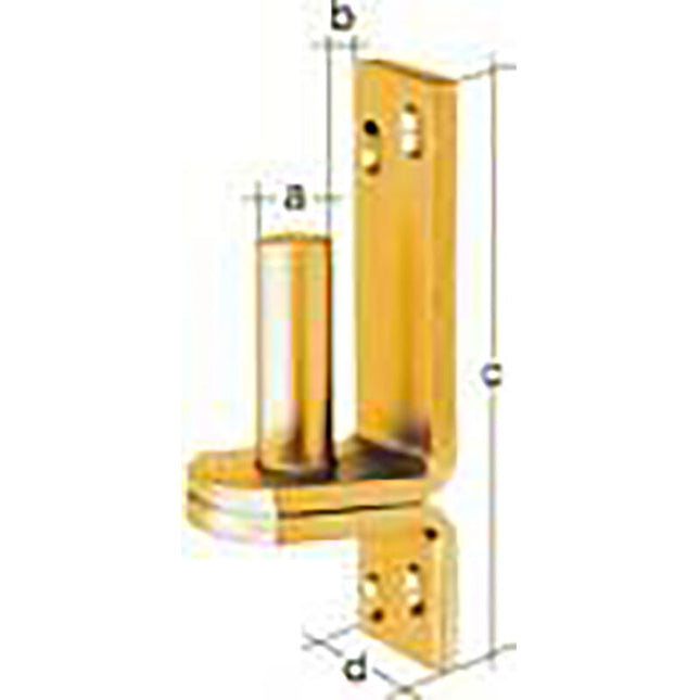 GAH Kloben DI auf Platte 10x10mm ( 8001586370 )