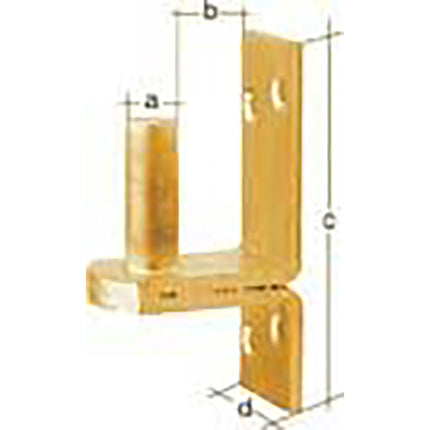 GAH clamp DII on plate 16x28mm ( 8001795314 )