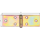 GAH table hinge height 120.5 mm W.open35 mm ( 8002768383 )