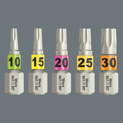 WERA Bit 867 TORX(R) HF 1/4 ″ TX 10 Length 25 mm ( 8002899410 )