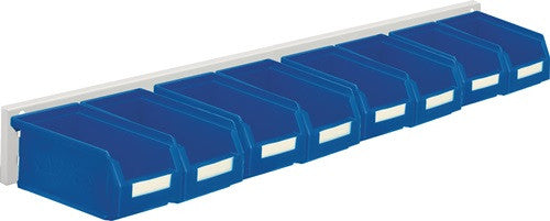 RASTERPLAN open-fronted storage box set H140xW920xD250mm sheet steel/polyethylene ( 9000428234 )