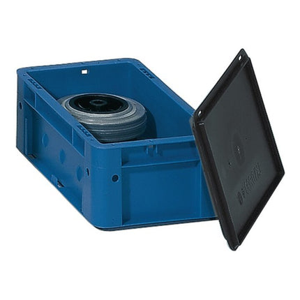 Cubierta de soporte LA-KA-PE L300xW200mm negro (9000446077)