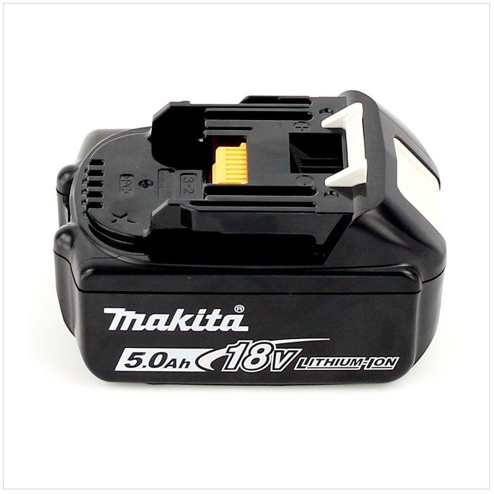 Makita BL 1850 B Batería Li-Ion de 18V - 5,0 Ah ( 197280-8 / 632f15-1 ) con indicador LED - Sucesor de 196672-8