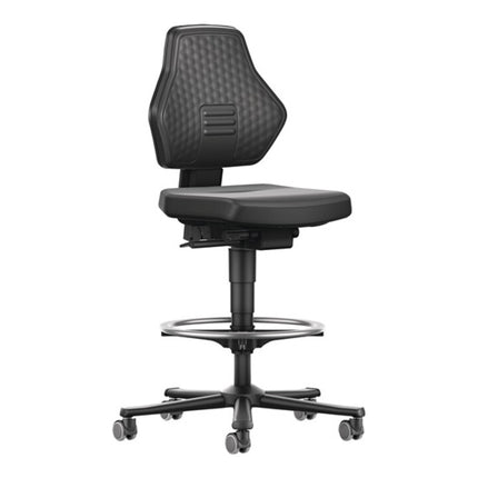 Sedia girevole BIMOS Air Flow con rotelle + anello per i piedi ( 9000454094 )