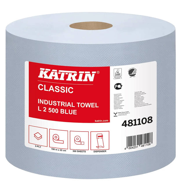 ELOS rollo de paño de limpieza Katrin Classic L 2 L360xA220aprox. mm ( 9000469048 )