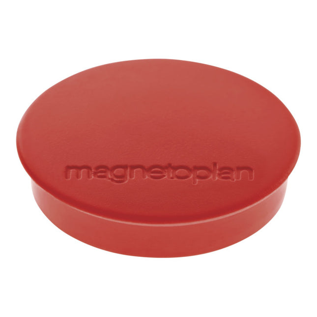 MAGNETOPLAN Imán Basic Ø 30 mm rojo ( 9000483183 )
