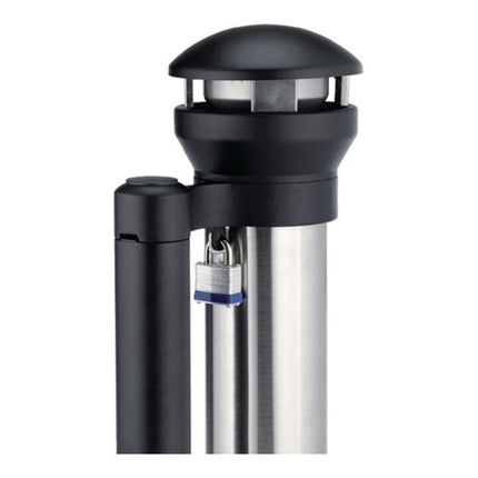 Posacenere a piedistallo RUBBERMAID D394xH1000mm argento ( 9000491234 )