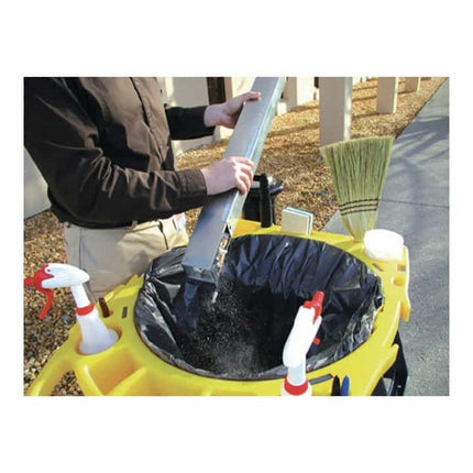 Posacenere a piedistallo RUBBERMAID H1029xL357xD357mm nero ( 9000491236 )