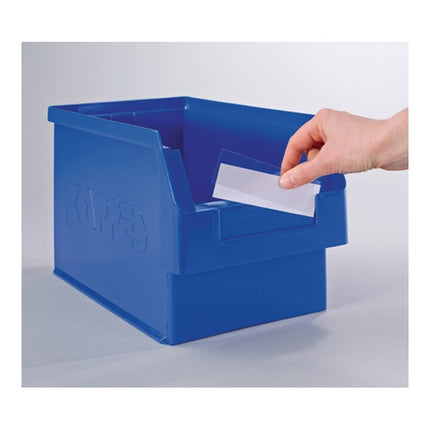 Etiqueta RASTERPLAN blanca con lámina para caja de almacenamiento abierta (9144428213)