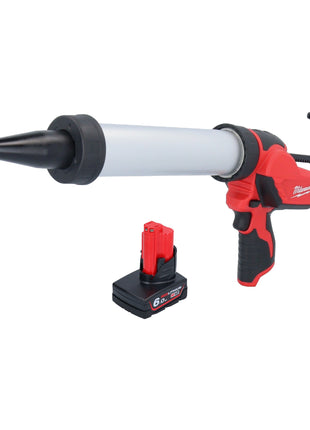 Pistolet à cartouche sans fil Milwaukee M12 PCG/400A-601 12 V 400 ml + 1x batterie 6,0 Ah - sans chargeur