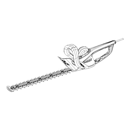 Cortasetos Metabo HS 8875 660 vatios ( 608875000 ) 75 cm de longitud de corte 26 mm de grosor de corte