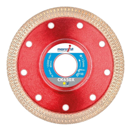 Marcrist FZ850 disco de corte diamantado cerámico para exteriores 230 x 22,2 mm ( 1843.0230.22 )