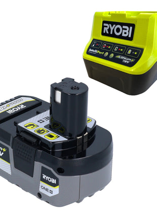 RYOBI RC18120-150X Akku Starter Set mit 1x RB18L50 Akku 18 V 5,0 Ah und RC18120 Akku Schnell Ladegerät