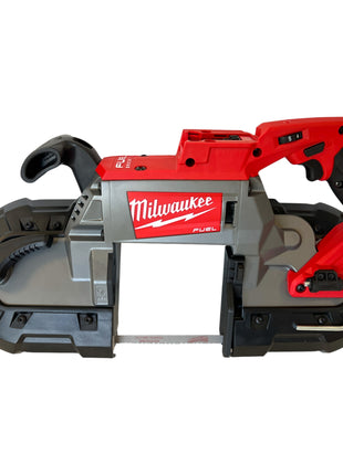 Sierra de cinta a batería Milwaukee M18 CBS125-0 18 V 125 x 125 mm sin escobillas (4933447150) Solo - sin batería, sin cargador