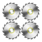 Hoja de sierra circular Festool HW 190x2,6 FF PW16 WOOD RIP CUT 4 piezas (4x 492049) 190 x 2,6 mm 16 dientes para cortes longitudinales en madera maciza siguiendo la veta