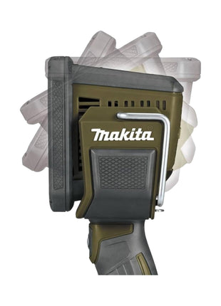 Makita DML 812 O Foco manual a batería 18 V 1250 lm LED verde oliva aventura exterior edición especial solo - sin batería, sin cargador