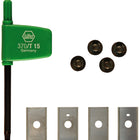 Inserto indexable Festool HW-WP 30x12x1,5 (4x) (491393) para fresas 492716, 492717, 491081, 491120