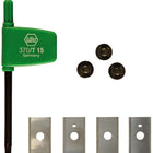 Festool HM-WP 50x5,5x1,1 (4x) plaquita indexable (491389) para fresa ranuradora de plaquita indexable HW 491110