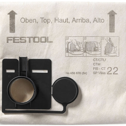 Festool FIS-CT 44 SP FLEECE/5 bolsa de filtro (456874) para CT 44