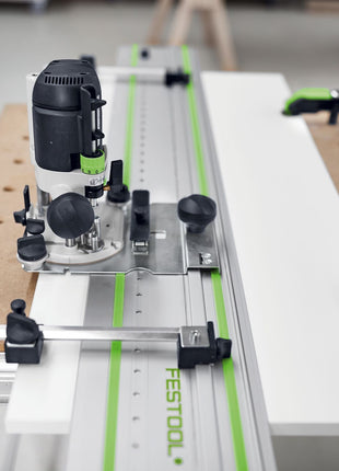 Tope lateral Festool SA-LR 32 (485758) para OF 900, OF 1000, OF 1010, OF 1400 en el sistema de hileras de orificios FS-LR32