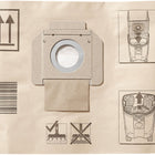 Bolsa de filtro Festool FIS-SRM 45 /5 (493775) para SRM 45 LE-EC