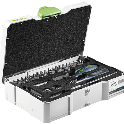 Festool Juego de trinquete CE RA set 36 de 1/4" (497881)