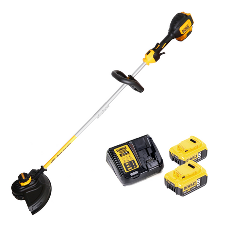 Dewalt DCM 561 PBS Akku Rasentrimmer 18V Brushless + 2x Akku 5,0Ah + Ladegerät - Toolbrothers