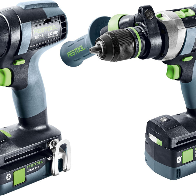 Festool TID 18 5.0/4.0 set Juego de destornilladores y brocas TPC 18/4 (577654)