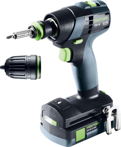 Taladro atornillador a batería Festool TXS 18 C 3.0-Plus (576895)