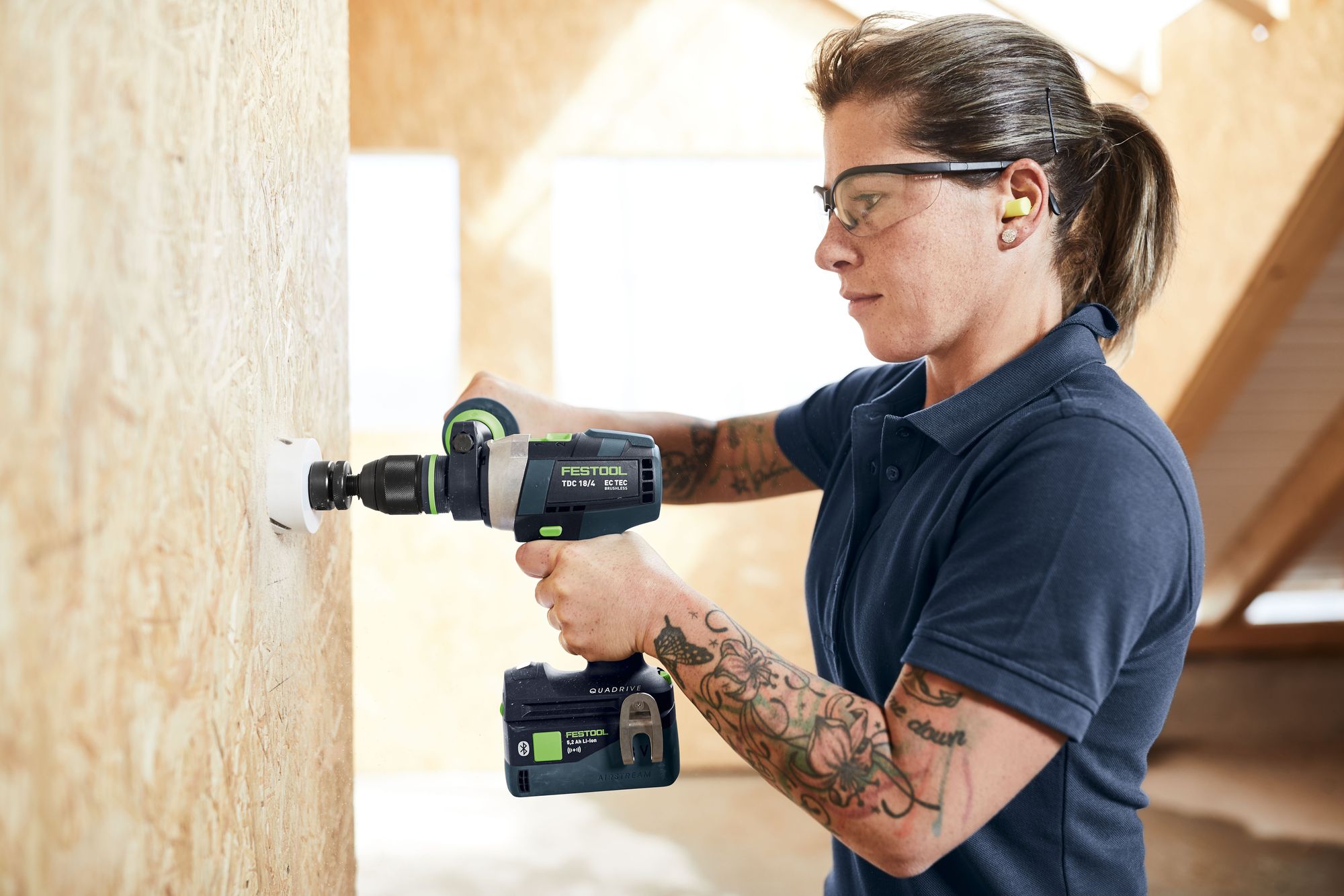 Festool TDC 18 4 5 0 4 0 I Plus Akku Bohrschrauber QUADRIVE 577649  3 - toolbrothers