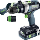 Festool Taladro percutor a batería TPC 18/4 5.0/4.0 I-Plus QUADRIVE (577651)