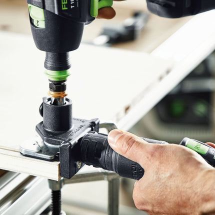 Plantilla de perforación Festool BS-KV D15 (203164) para DF 500