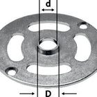 Festool KR-D 13.8/OF 1010/VS 600 anillo copiador (484176) para OF 900, OF 1000, OF 1010, OF 1010 R