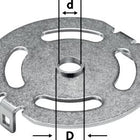 Festool KR-D 13.8/OF 1400 anillo copiador (492180) para OF 1400 / VS 600